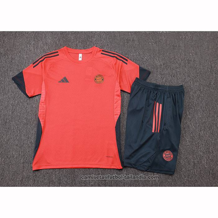 Chandal del Bayern Munich Manga Corta 25/26 Naranja - Pantalon Corto